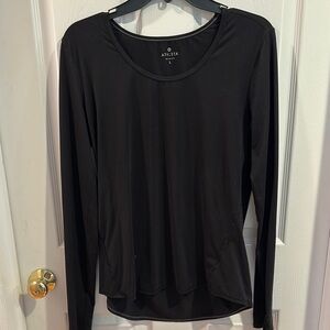 Athleta Women's Black Long Sleeve Top